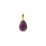 Χρυσό μενταγιόν K18 με Amethyst - 120171A