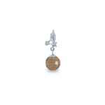 Χρυσό μενταγιόν με Smoked Quartz και διαμάντια - 318449SQ Χρυσό μενταγιόν με Smoked Quartz και διαμάντια - 318449SQ
