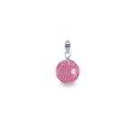 Χρυσό μενταγιόν με Pink Quartz - 318456PQ