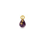 Χρυσό μενταγιόν με Amethyst και διαμάντια - 318469A