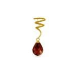 Χρυσό μενταγιόν με Garnet - 318478G
