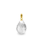 Χρυσό μενταγιόν με Crystal - 318491CR