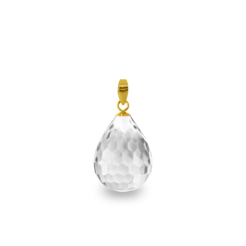 Χρυσό μενταγιόν με Crystal - 318491CR