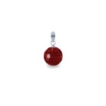 Χρυσό μενταγιόν με Garnet - 318456G