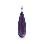 Χρυσό μενταγιόν με Amethyst - 318504A Χρυσό μενταγιόν με Amethyst - 318504A